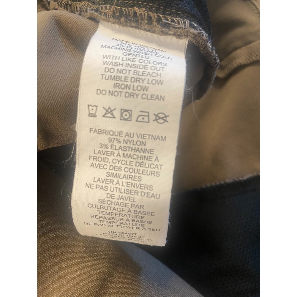 Prana Zion Slim Fit Tan Stretch Nylon Outdoor Hiking Pants Mens 36 - Picture 6 of 9